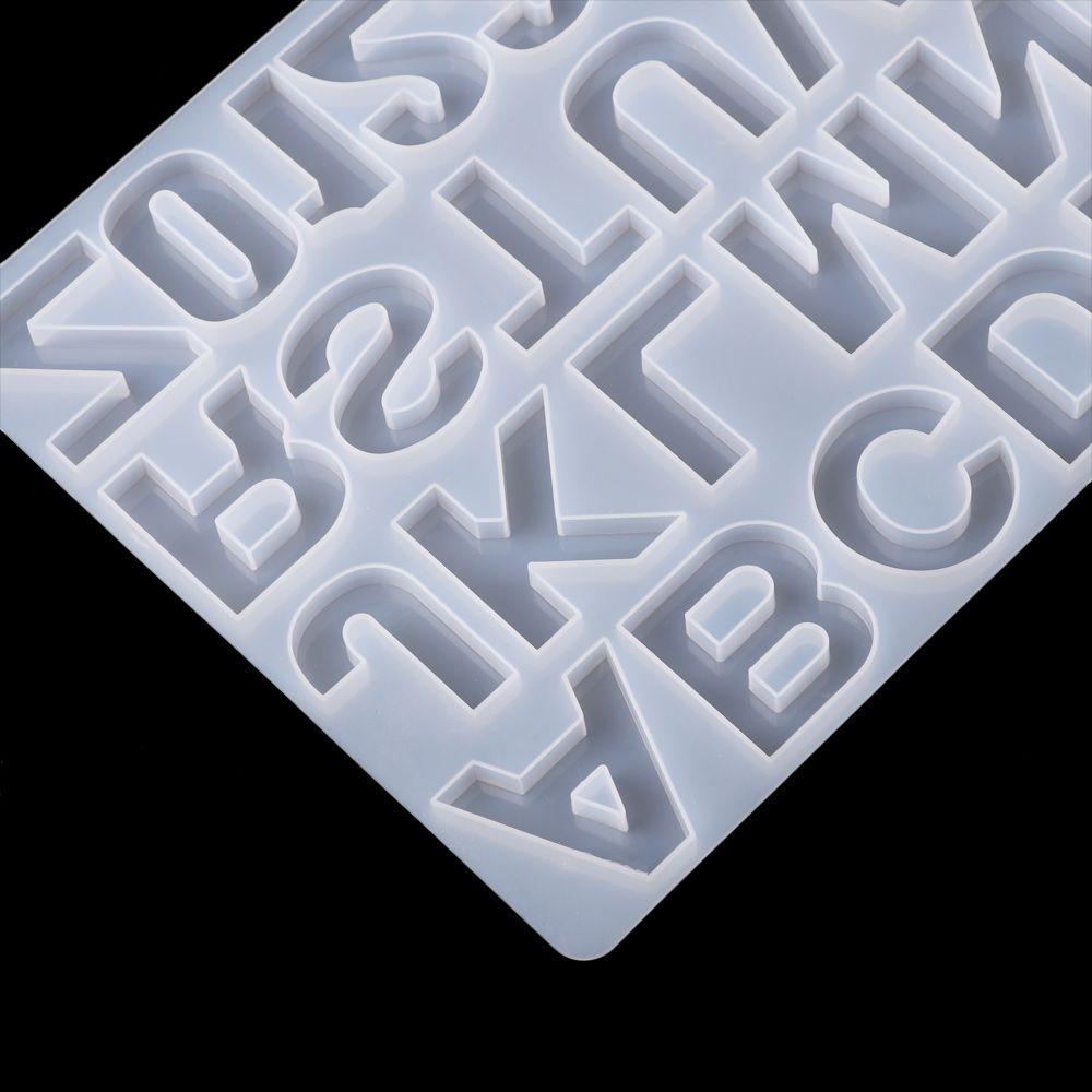 Transparente Schmuckherstellungswerkzeuge Epoxid-DIY-Harzformen Silikonformen Schlüsselanhängerform