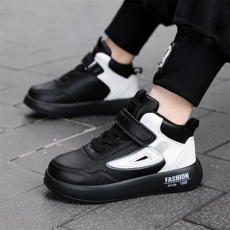 New Style Spring Children Shoes Leather Waterproof Sports Shoes Kids Lightweight Girls Boys Casual Fashion Sneakers