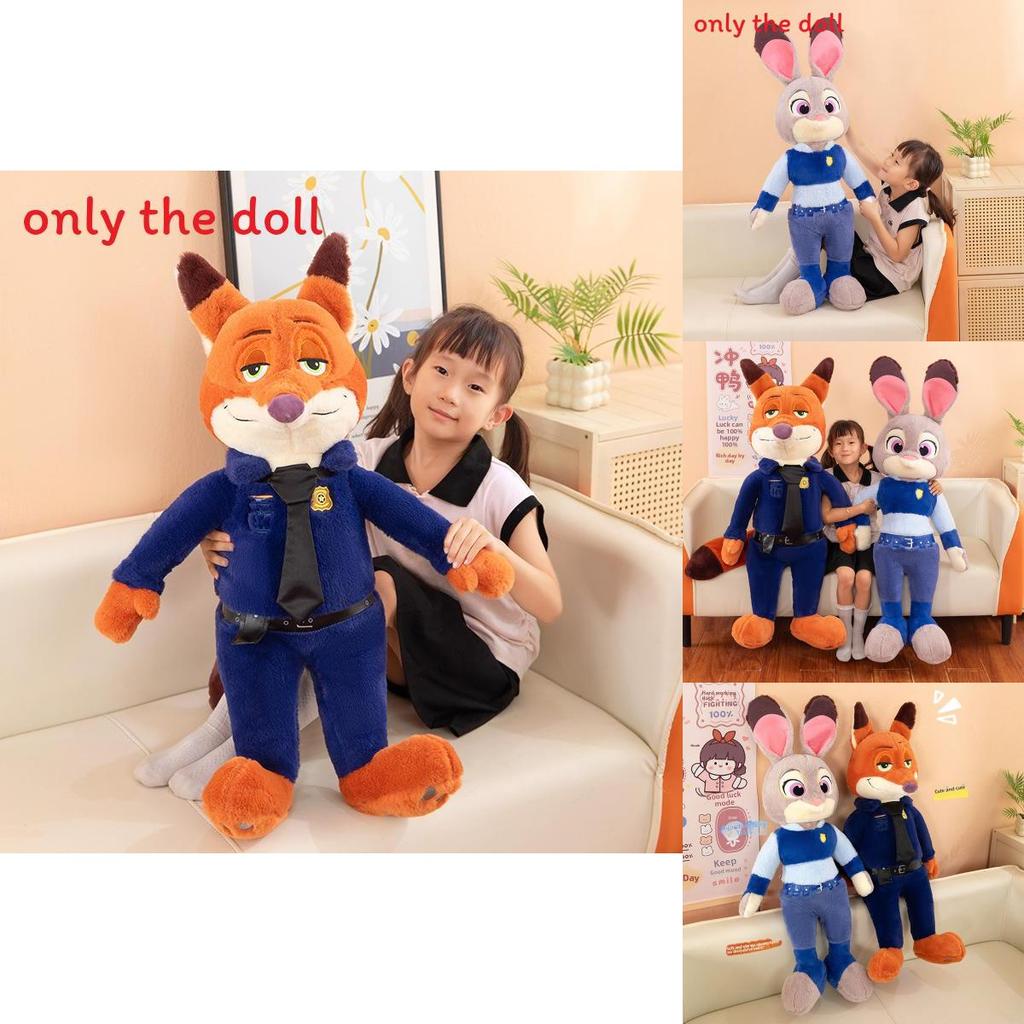 Zootopia Plush Toy Judy And Nick With Pp Cotton Filling For Kids And Collectors
