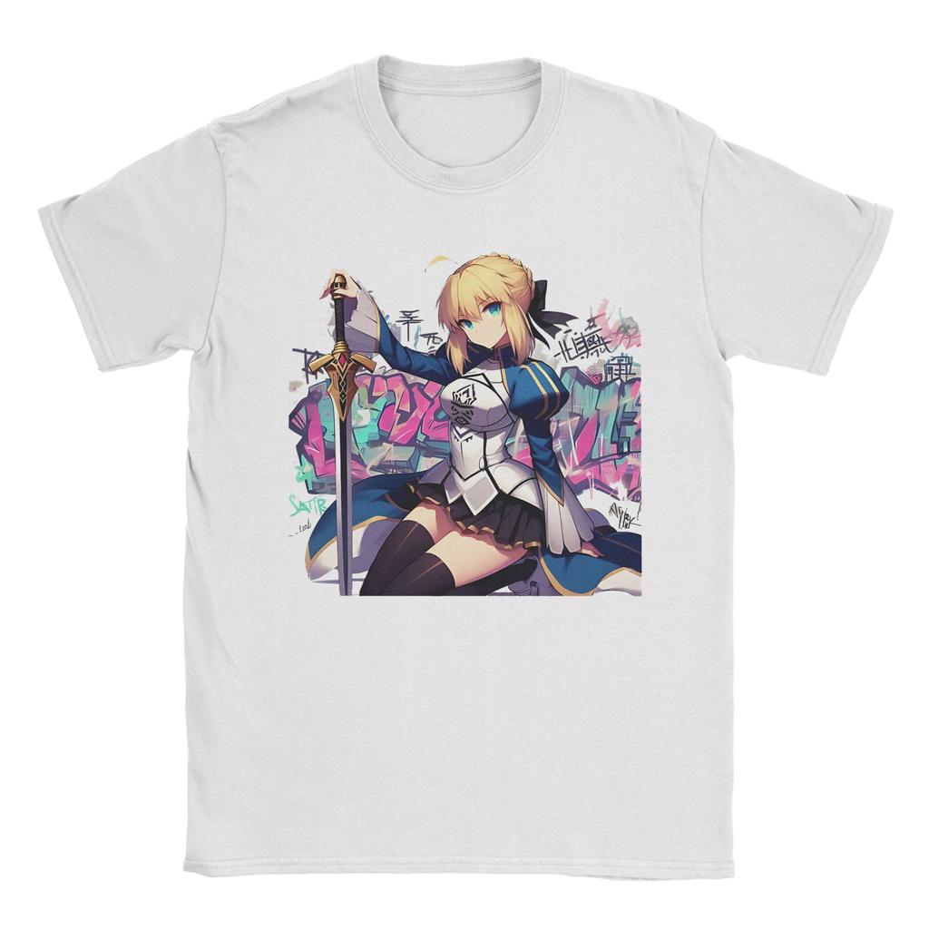 Jeanne Alter Avenger Trička Čistá bavlna Novinková trička Kulatý výstřih Fate Stay Night Fgo Trička Krátký rukáv Oblečení 4XL 5XL