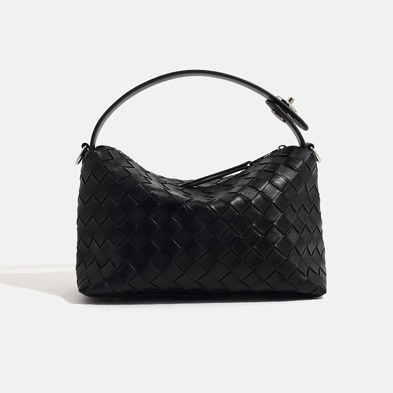 Сумка-кроссбоди  Пельмень  ручной работы - Новый дизайн 2025 чёрный