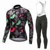 2026 Summer and Autumn Long-sleeved Cycling Suit, Women's Top, Overalls, Trousers, Quick-drying and Breathable Cycling Clothing