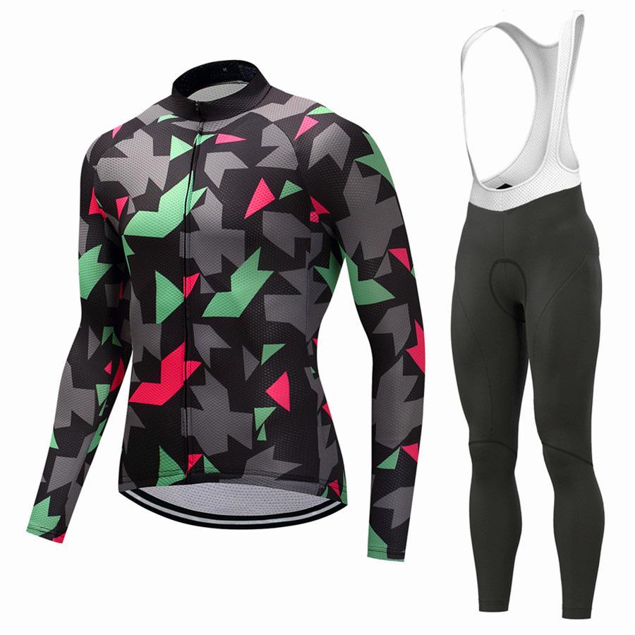 2026 Summer and Autumn Long-sleeved Cycling Suit, Women's Top, Overalls, Trousers, Quick-drying and Breathable Cycling Clothing