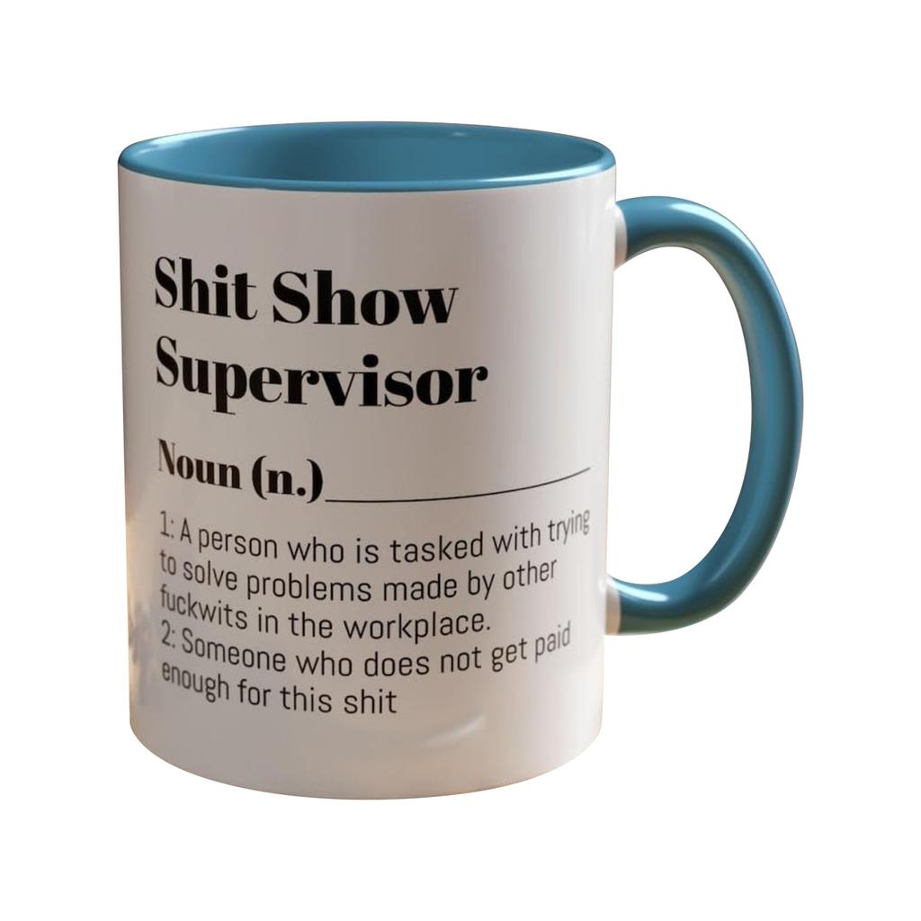 Colleague Gift Satirical Manager Fun Novelty Drinkware Ceramic Mug