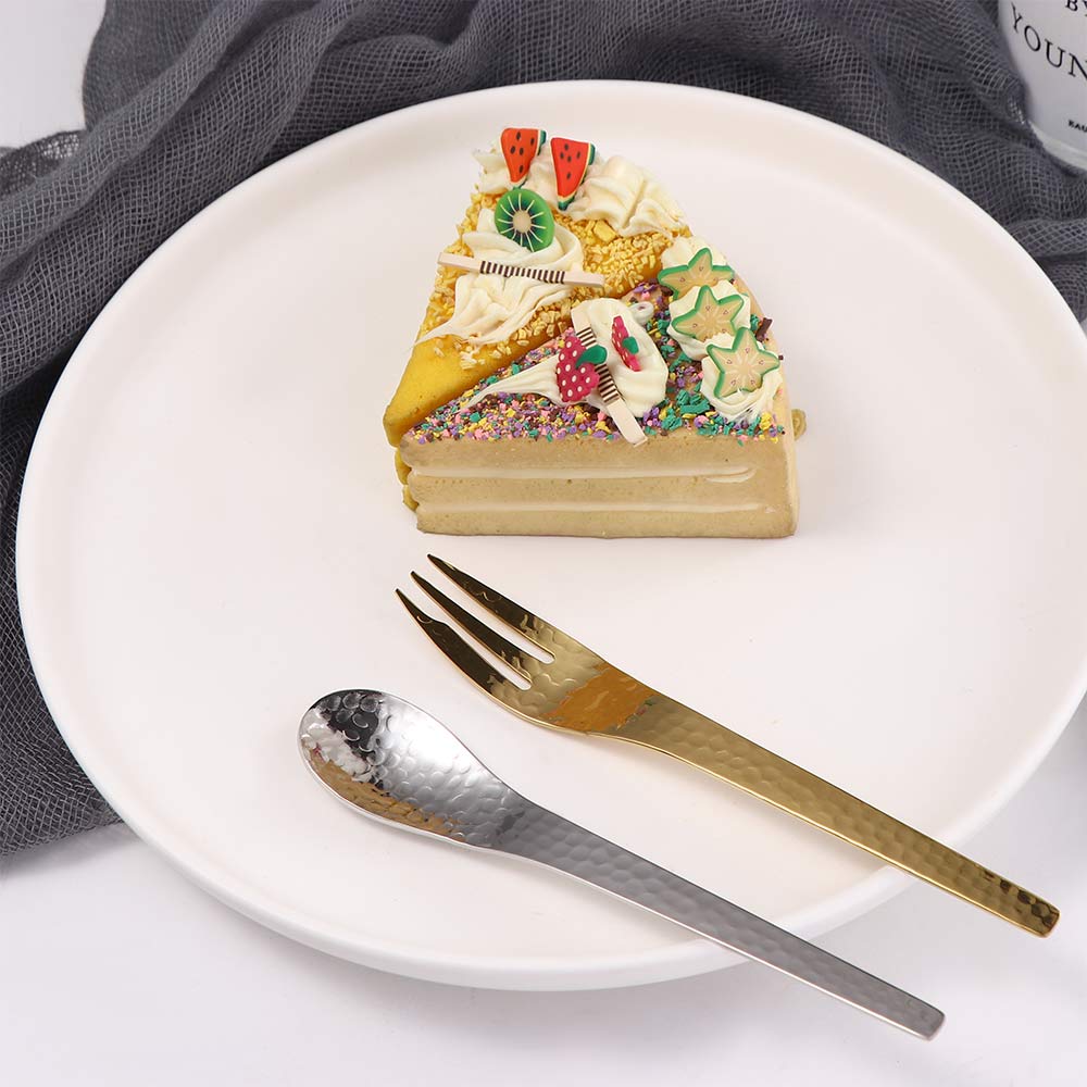 Netz Japanischer Stil Honigdessert Kaffeekuchen Teelöffel Geschirr Rührlöffel Obstgabel