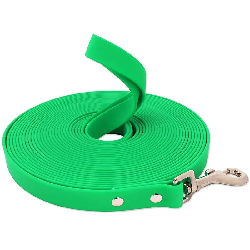 Waterproof Dog Leash Long PVC Tracking Lead 3m 5m 10m 15m Outdoor Training Pet Leashes for Small Medium Large Dogs