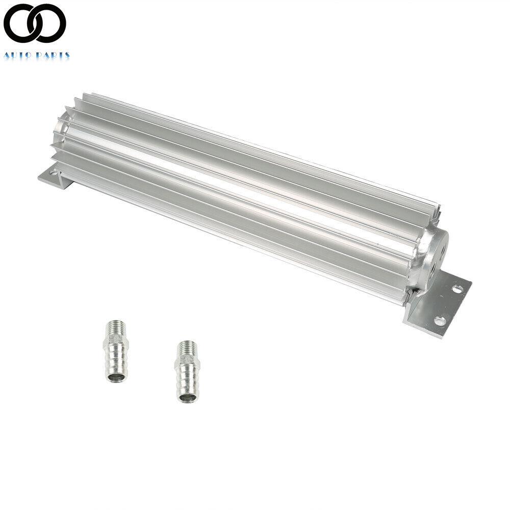 12-дюймовый алюминиевый масляный радиатор трансмиссии с двойным проходом для хот-родов Универсальный