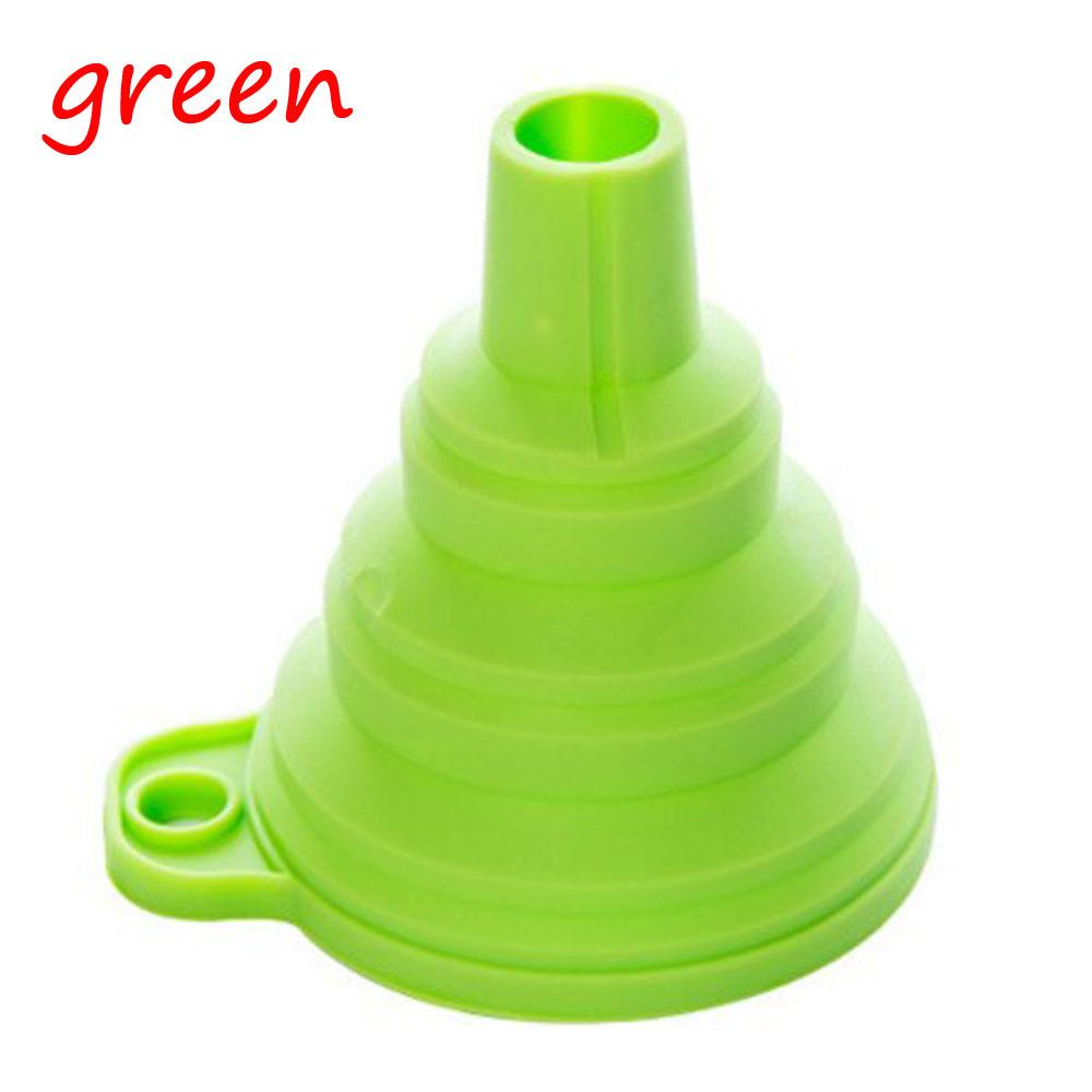 Dispense Stretch Creative Necessities Kitchen Liquid Silicone Folding Funnel Collapsible Oil Leak