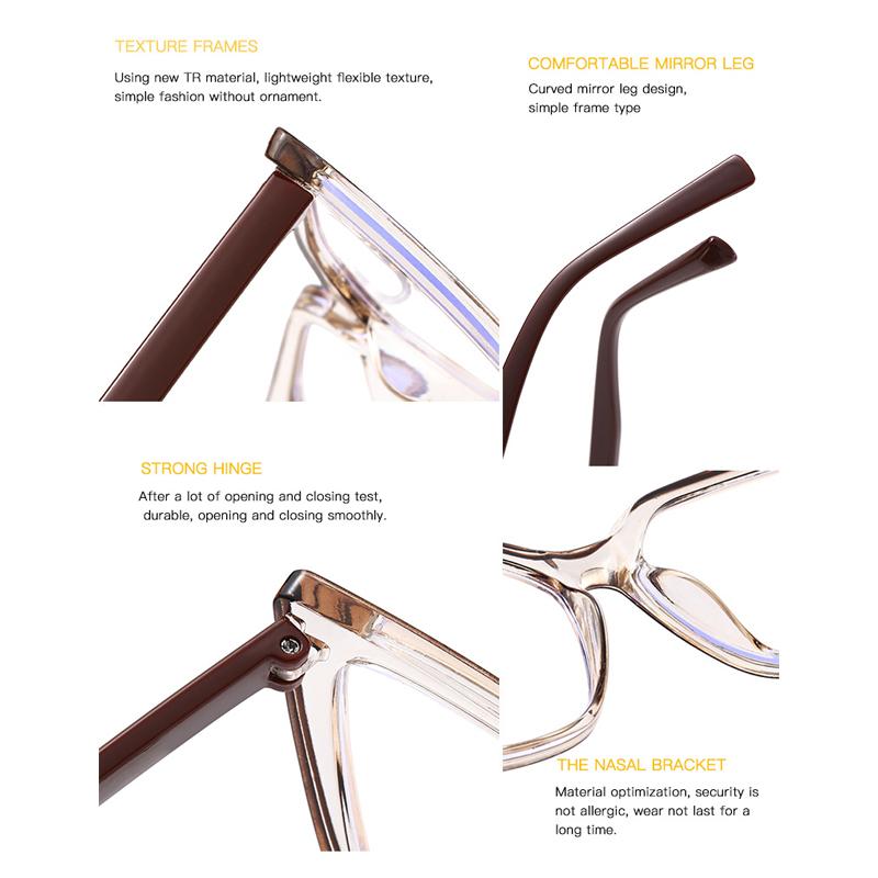 Fashion Women Clear Reading Glasses Retro Cat Eye Vintage Presbyopia Eyeglasses Plastic Men Hyperopia Eyewear +1.0 +1.5 +2.0 +2.5 +3.0 +3.5 +4.0