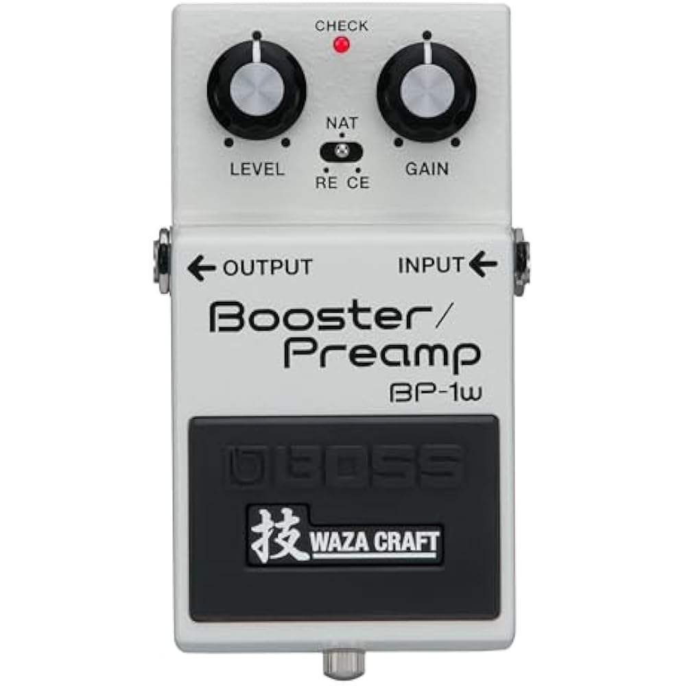 BOSS/BP-1W Booster/Preamp Boss Booster Preamp BP1W Tech WAZA CRAFT Tech Craft Made in Japan