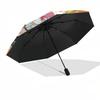 1pc Sailor Moon Umbrella Automatic Opening Closing, Portable 3-Fold Design, 8-Bone Iron Frame, Outdoor Umbrella, Ideal Gift for Fans, Travelers, Daily