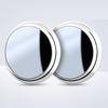 Wide Field of View Mirror 1 Pair Car Rearview Blind Spot Mirror, 360 Degree Adjustable Suction Cup Small Auxiliary Round Convex Glass Angle