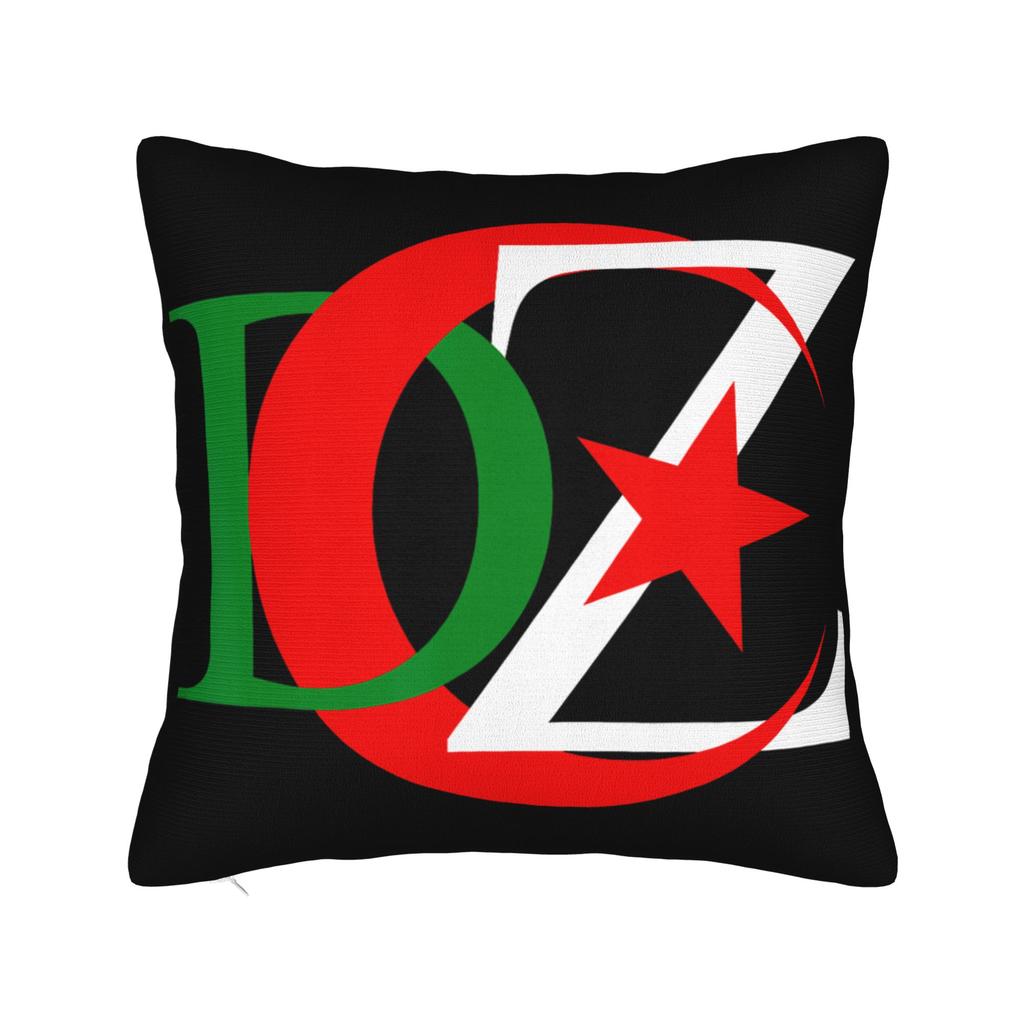 Decorative Pillow Covers Algeria Flag Algerian Soccer football Merchandise Home  Throw Pillow Case Cover Square Multi Size