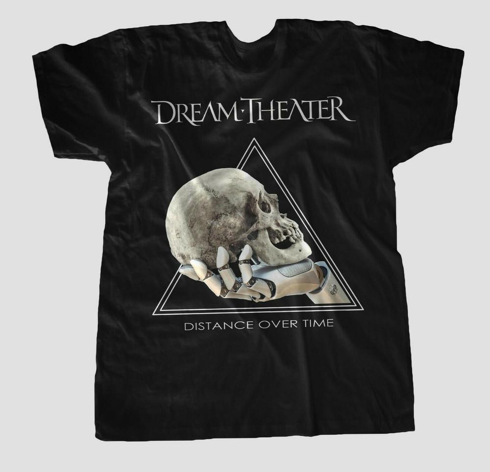 SALE Dream Theater Distance over Time Gift For Fan Cotton T Shirt Full Size S5X Unisex T-Shirt XXXXL