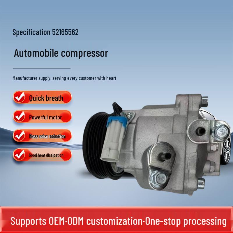 Chevrolet SPI Car A/C Compressor, Fits 52165562 & 52039087GM