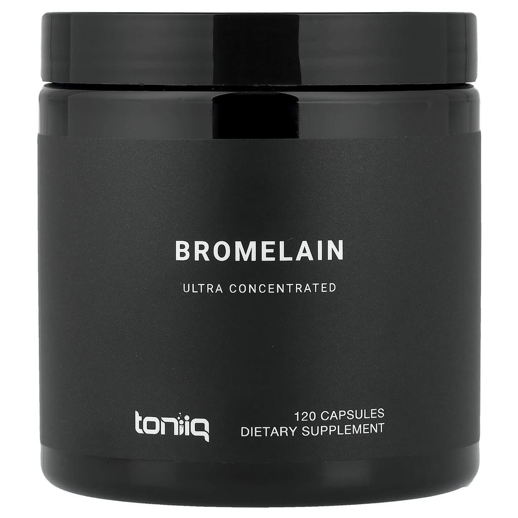 Toniiq, Bromelain, 120 Capsules (500mg per capsule)