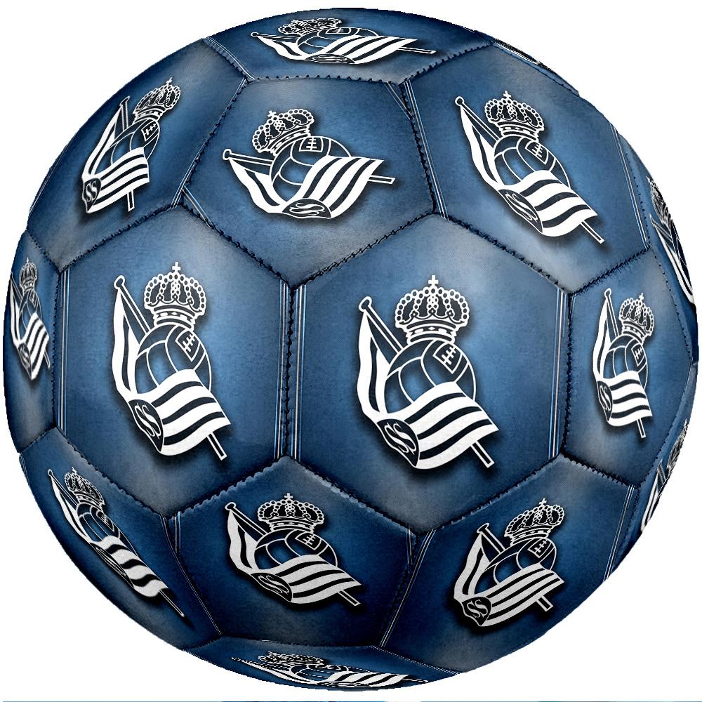 Real Sociedad FC Size 5 Standard Football Durable Training Match Soccer Ball for Adult Outdoor Sports