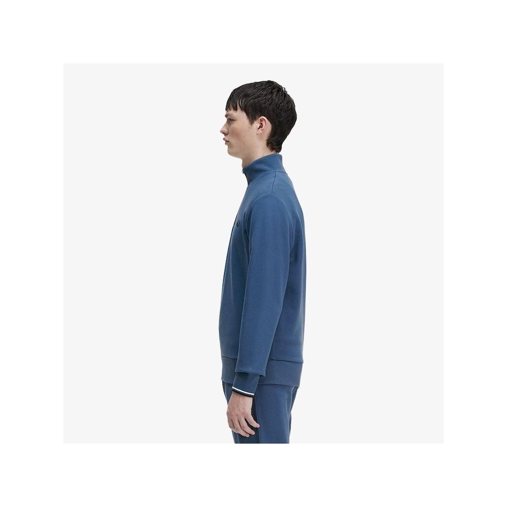 Fred Perry [quartier général Authentique] Sweat-shirt Fred Perry [ligne de base] Demi-zip F57 Afpm2333574 F57 qzgAfpm2333574 F57
