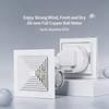 8 Size Bathroom Ventilation Fan Peaceful Operation 150m³ H Capacity Ideal For Bathroom And Garage