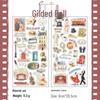 Yu Xian Light and Shadow Landscape Stickers: Creative American Style for Journal DIY & Collage