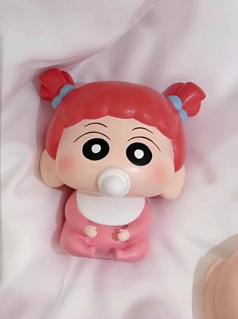 Crayon Shin Chan Baby Nipple Figurine Set For Kids Room Decor And Collecting
