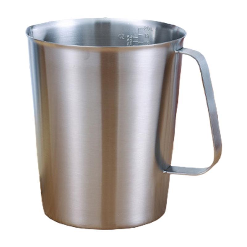 Praktický 1000ml odměrný ocelový Praktický ocelový jigger na míchání koktejlů Nezbytný odměrný nástroj pro přesné nalévání