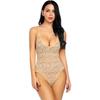 Ladysta Donna Teddy Dress Baby doll Colore beige taglia unica ( S, M, L)