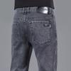 Spring Autumn Men Classic Fashion Brand Jeans Homme Man Soft Stretch Black Biker Masculino Denim Trousers Mens Pants Overalls