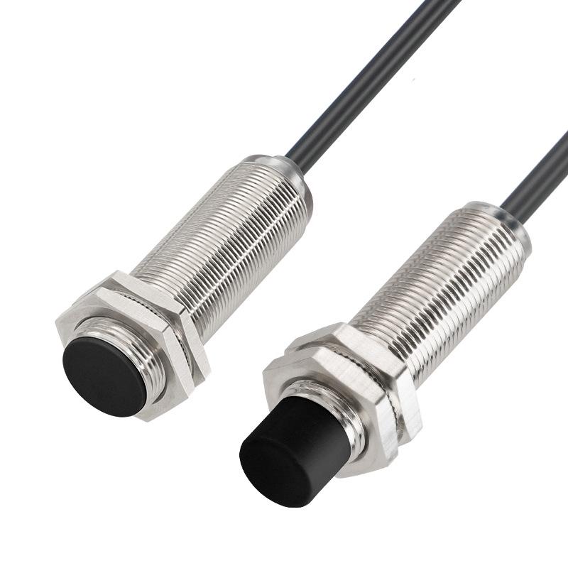 ZanIP68 Waterproof Metal Sensor: Detects Copper, Aluminum, Steel Distance with No Attenuation, NPN Normally Open, PNP