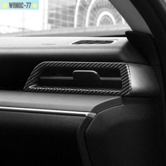 Carbon Fiber ABS Left & Right Air Outlet Vent Cover Trim For Kia K5 -