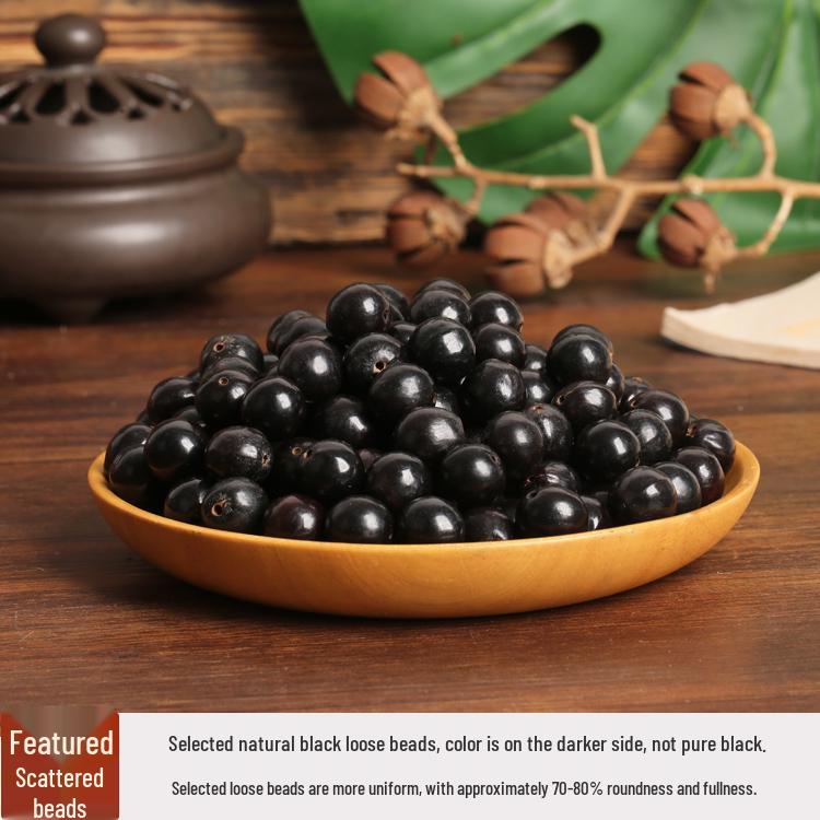 Natural Soapberry Bodhi Seed Prayer Beads Bracelet – 108 Beads, 500g Bulk