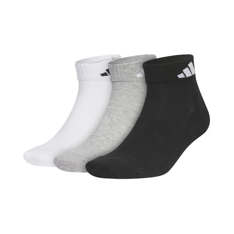 Adidas Unisex Comfort Casual Sports Socks 3-Pack L