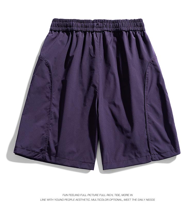 Men's Casual Shorts, Ice Silk Outdoor Workwear Shorts, Men's Quick Drying Shorts, Loose Sports Pants