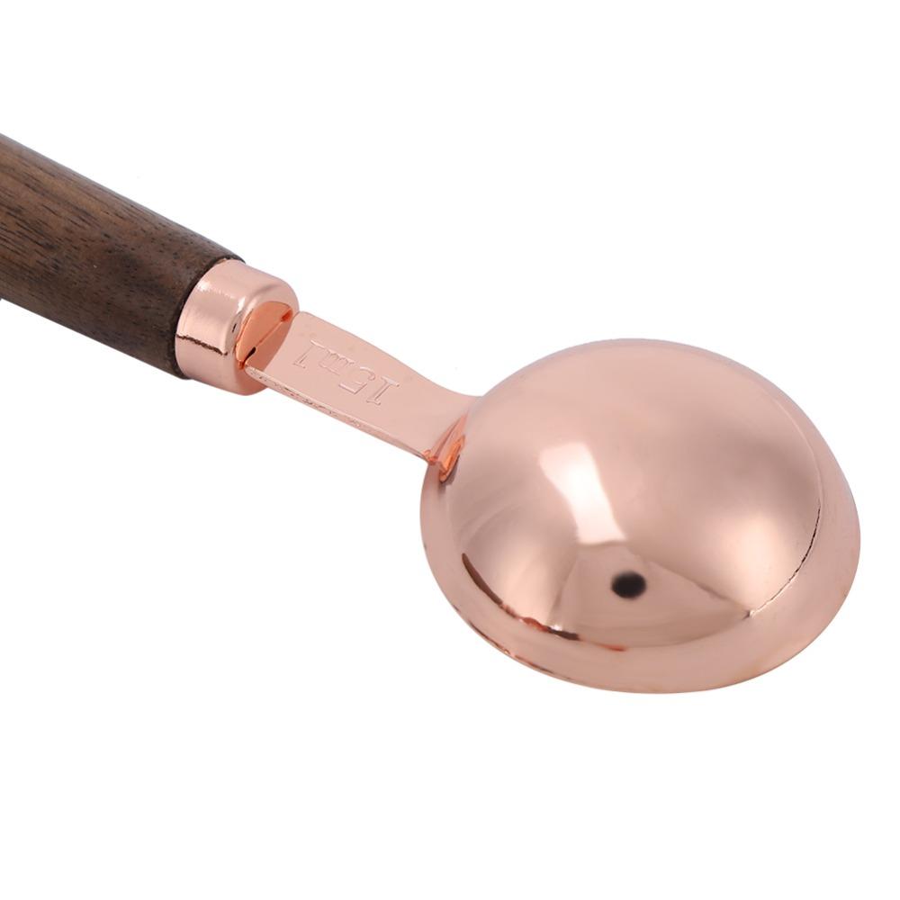 4PCS Set Stainless Steel Measuring Spoon Set Rose Gold Kitchen Baking Tool For Kitchen Baking