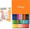 Woomer Buntstifte Dick Hohe Farbkraft Professionelle Qualität 90-Farben-Set, Ölbasis, 3,8 mm Mine, Farbabgabe,