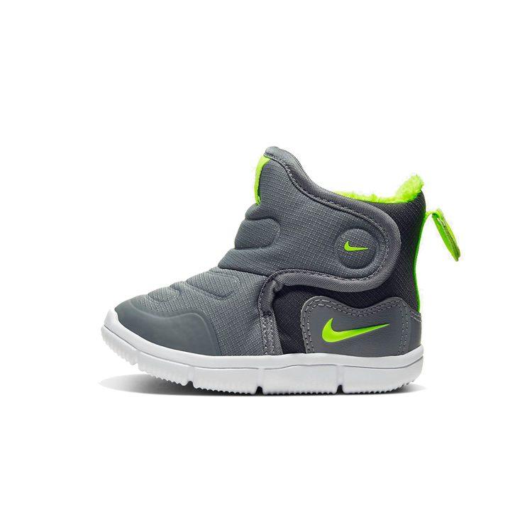 Nike Novice Boot Thermal High top Toddler Shoes Black Gray Infant And Toddler AV8338-002