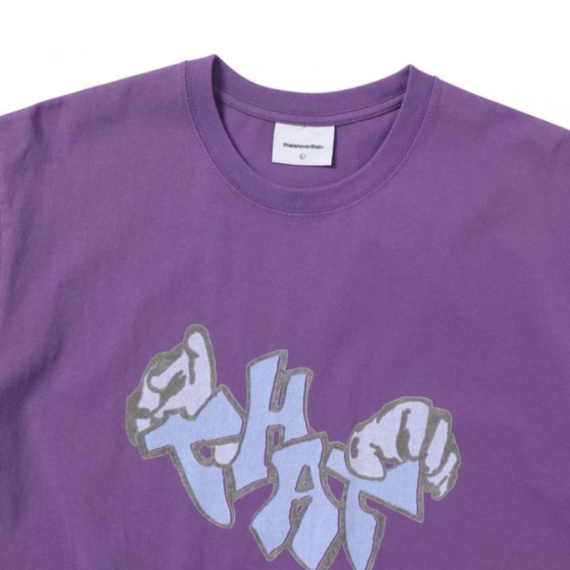 ThIs Is Never That Hands Tee Purple