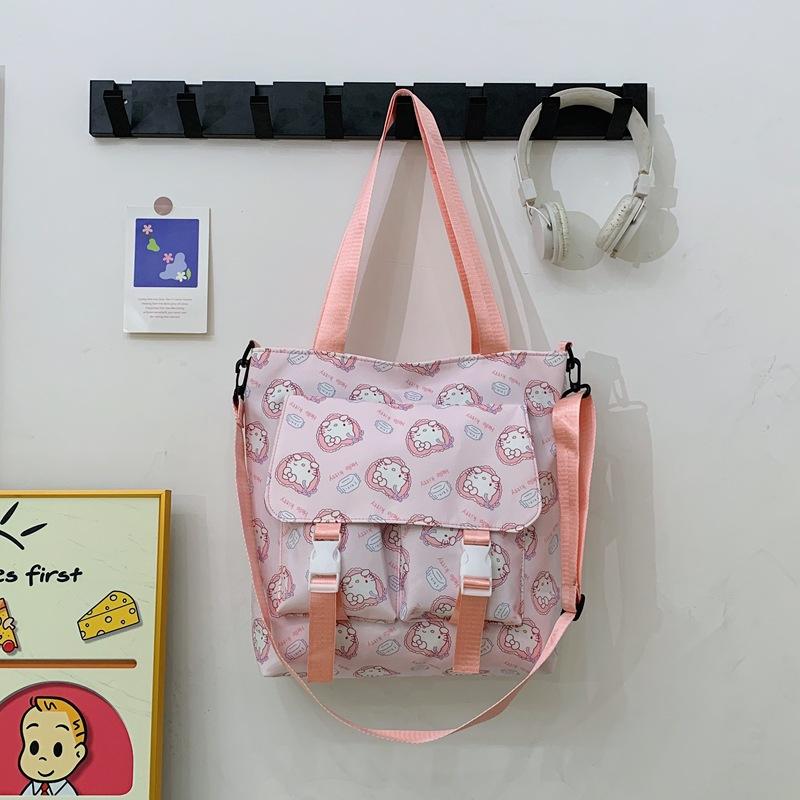 

Новая высококачественная студенческая ручная школьная сумка большой вместимости, кампусный тренд, повседневная ручная косметичка