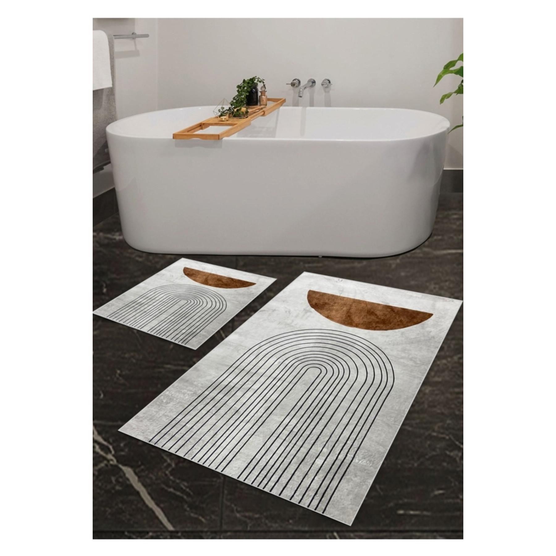 

FLQUE Коврики для ванной в современном стиле арт-деко, 3 модели