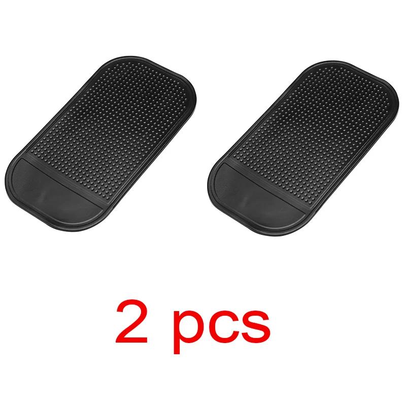 Tablero de Coche Almohadilla Antideslizante de Silicona Soporte para Llaves Gafas Teléfono Alfombrilla de Almacenamiento Interior de Coche Almohadilla Pegajosa Antideslizante Soporte para Teléfono