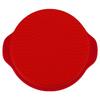 11.42inch Round Shape 3D Silicone Baking Cake Mold DIY Baking Cake Pan Tray(Red)