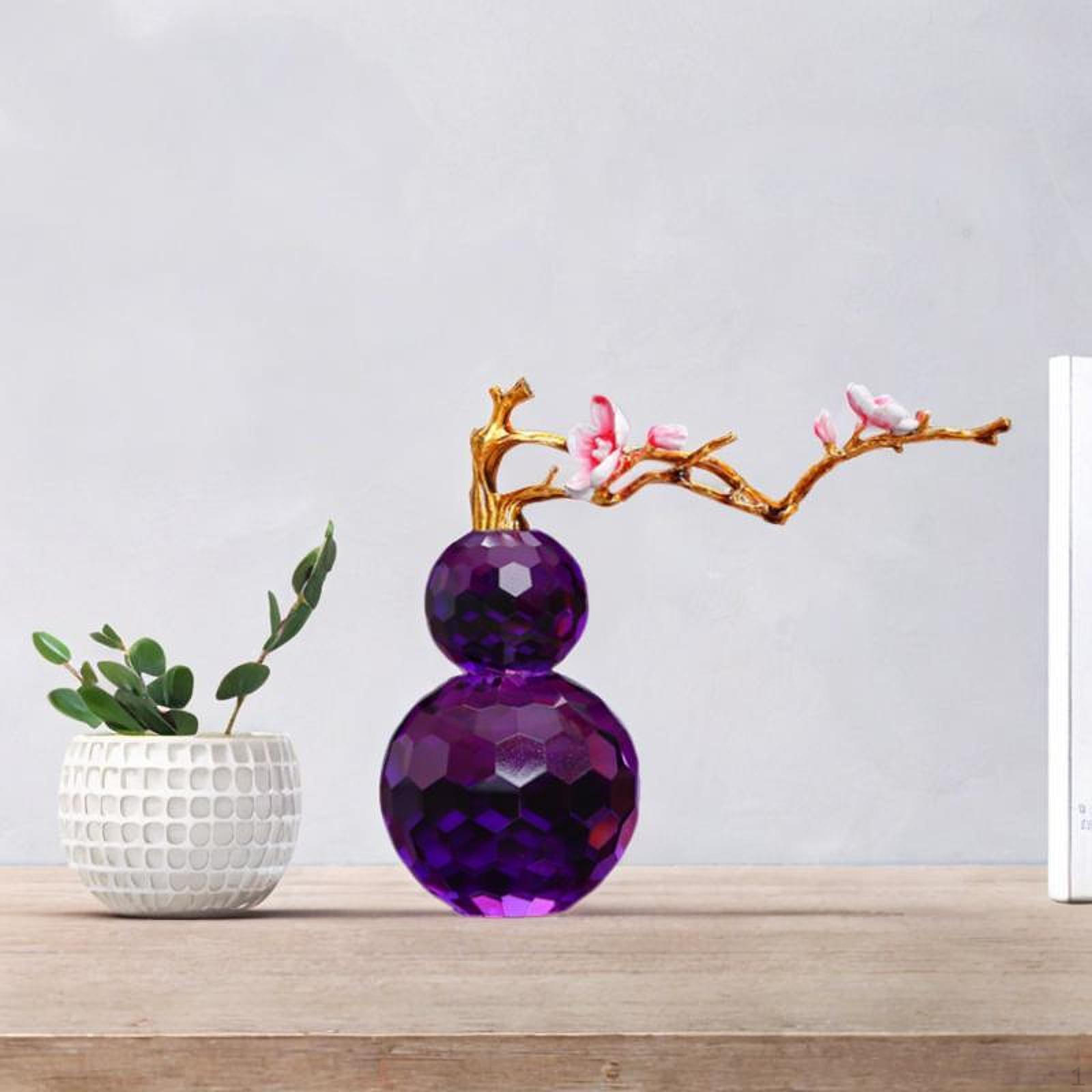 

Тыква Статуя Декор Стеклянный Дом Книжная полка Ремесла Ручной Работы Шкаф Спальня Традиционный