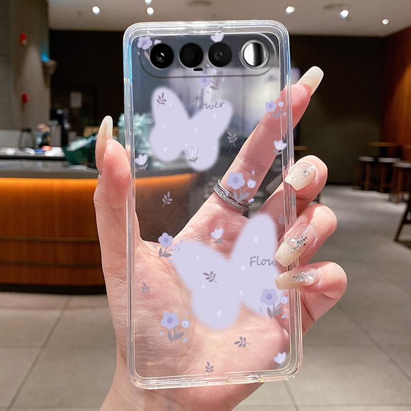 Phone Case For Realme 16 5G Fundas Capa Butterfly Bow Protective Casing Transparent Soft Silicone TPU Cover Coque