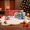 2.2oz Tinplate Christmas Scented Candle Jar - Pear Paste Candy Tin Holiday Gift