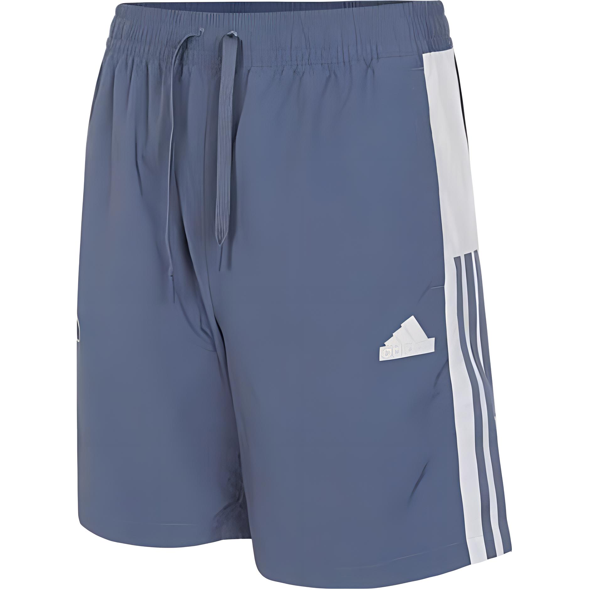 

Adidas Tiro WV Comfortable Versatile Wear-Resistant Drawstring Low-Waist Slim-Fit Casual Shorts Men Bottoms Navy JC5763 M