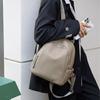 2024 Luxury Brand Women Backpack Women's Fashion Backpack Solid Color Large Capacity Cowhide Women's Backpack