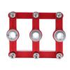 Self Centering Dowel Jig Drill Guide for Woodworking Adjustable Hole Locator with 8 Stainless Steel Bushings Easy to