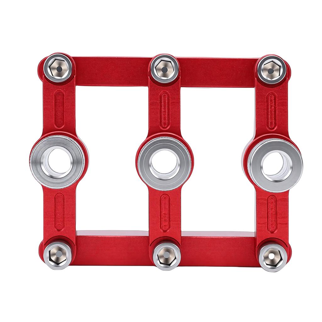 Self Centering Dowel Jig Drill Guide for Woodworking Adjustable Hole Locator with 8 Stainless Steel Bushings Easy to