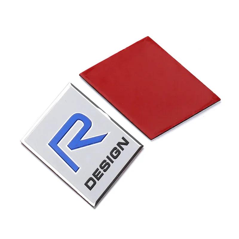 1Pc 3D Aluminium Thin Car Side Fender Rear Trunk Emblem Badge Sticker for XC60 XC90 XC40 V40 V60 V90 S60 S90