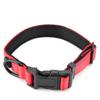 Reflective Nylon Dog Collars Adjustable Safe Pet Collar for Small Medium Large Dogs(Red L)